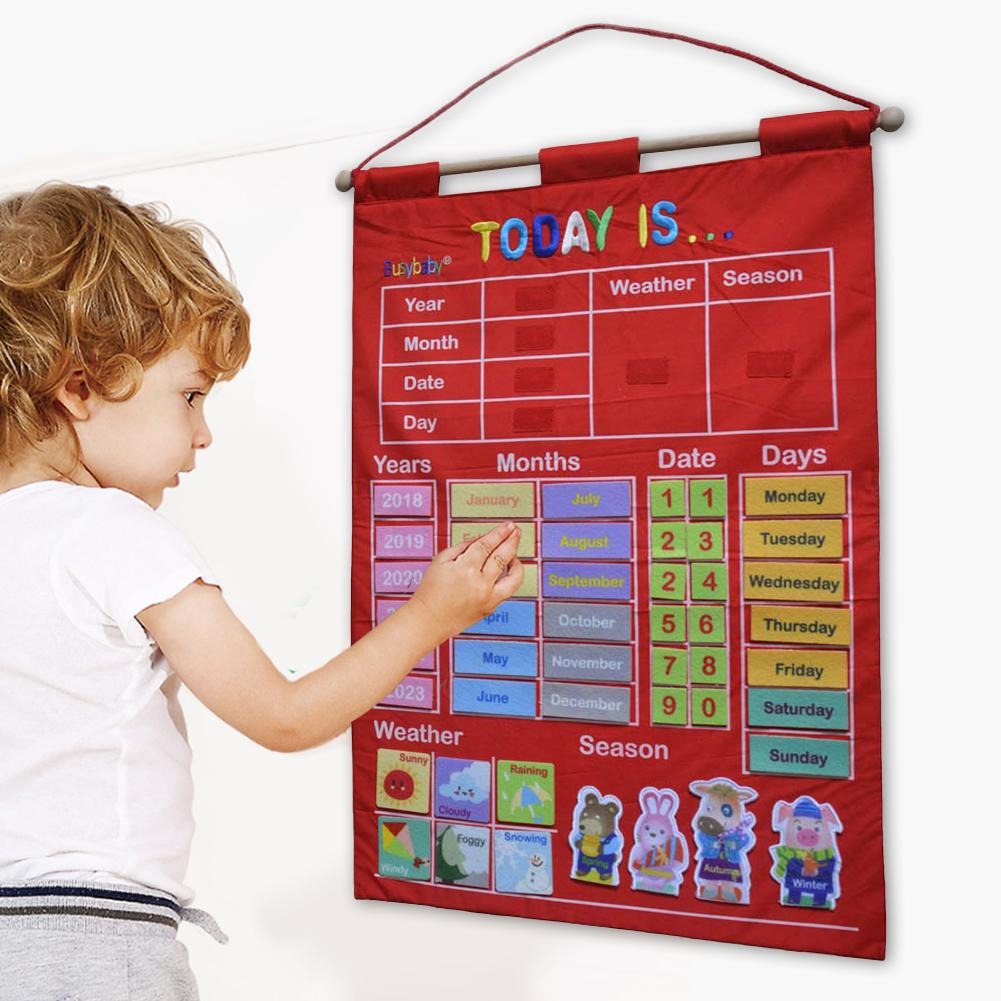 Children's Calendar Teaching Tool