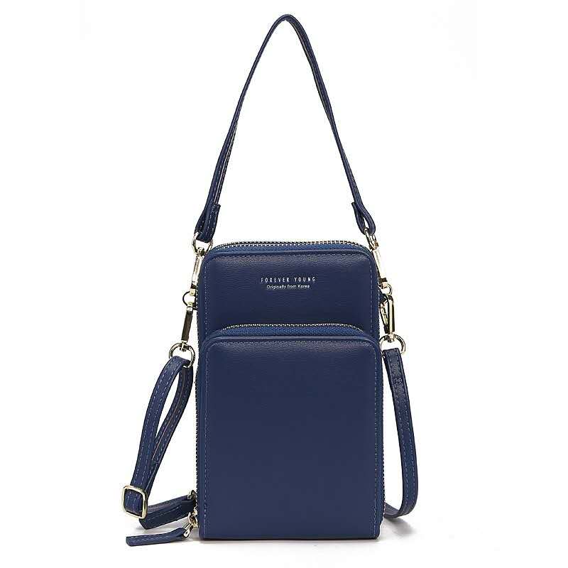 Crossbody Cellphone Bag For Women blue