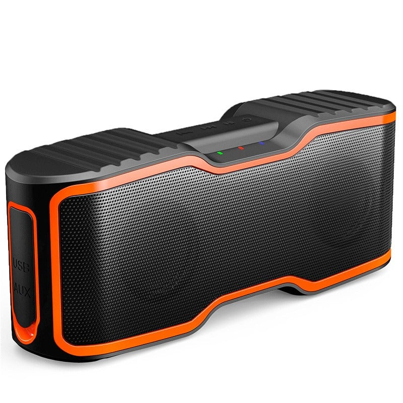 Outdoor Bluetooth Speakers Waterproof - Orange