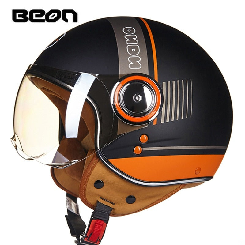 Scooter Helmet Open Face Protective Gear