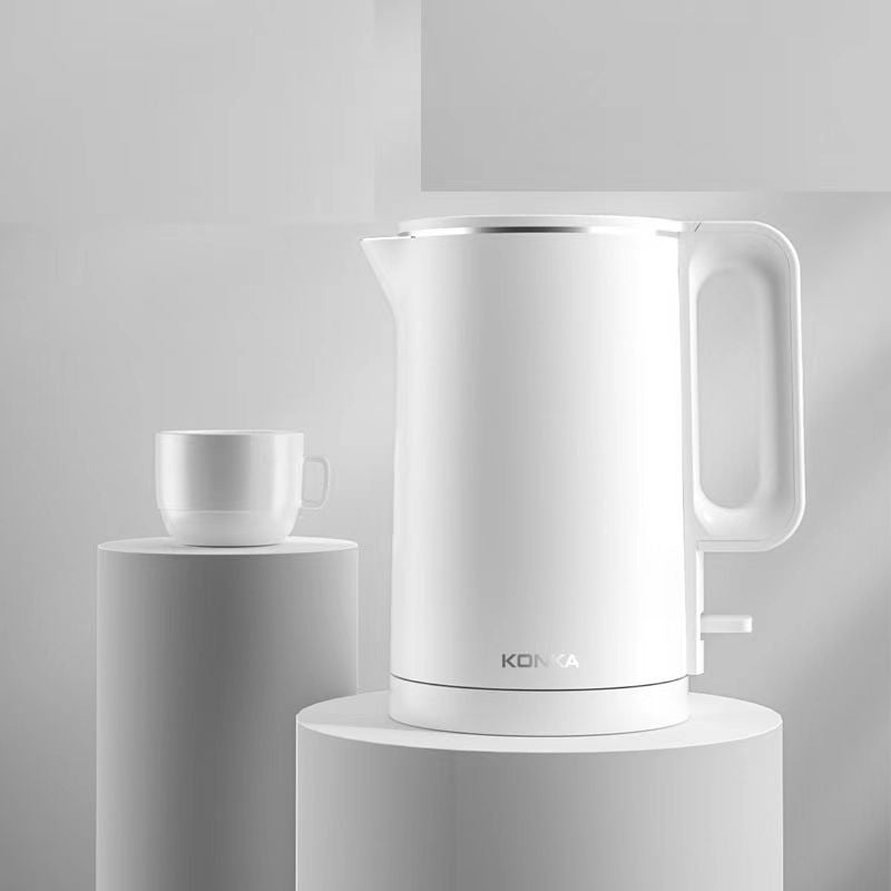 Water Heater Kettle Stainless Steel - White