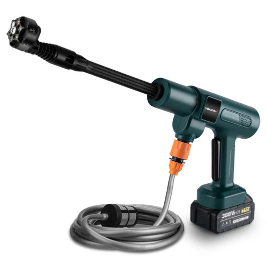 3500W 200Bar Brushless Electric High Pressure Washer 6IN1 Car Wash Water Gun Garden Spray Gun for Makita 18V Battery