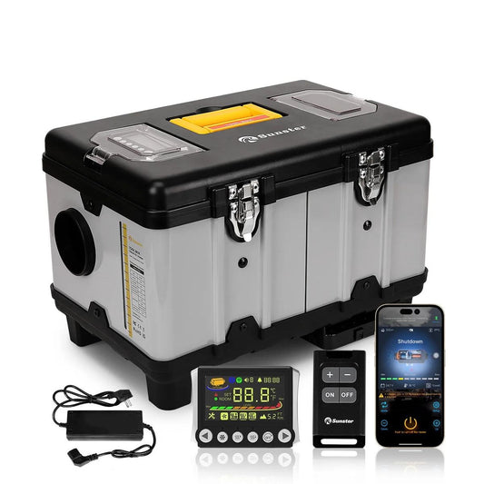 8KW Toolbox Diesel Air Heater Supporting