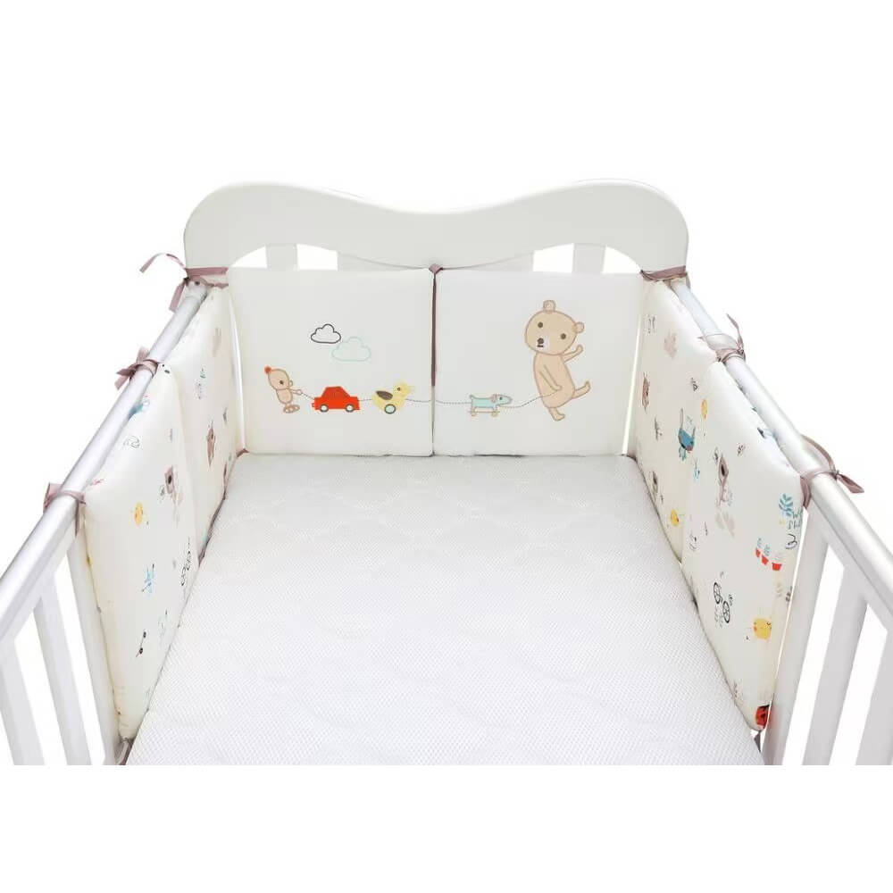 Baby Bed Bumper 6-Piece Set