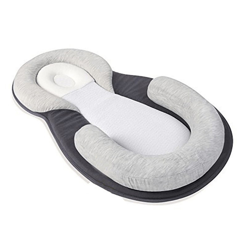 Baby Sleep Positioning Pillow Gray