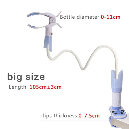 Bottle Holder Baby Hands-Free Feeder - blue 105cm