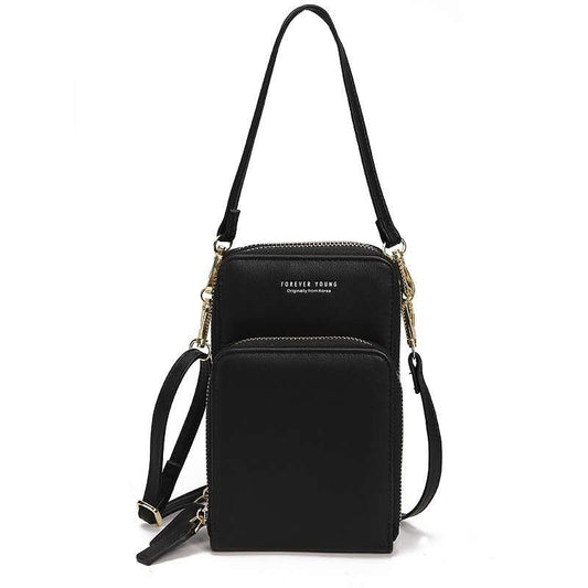 Crossbody Cellphone Bag For Women black