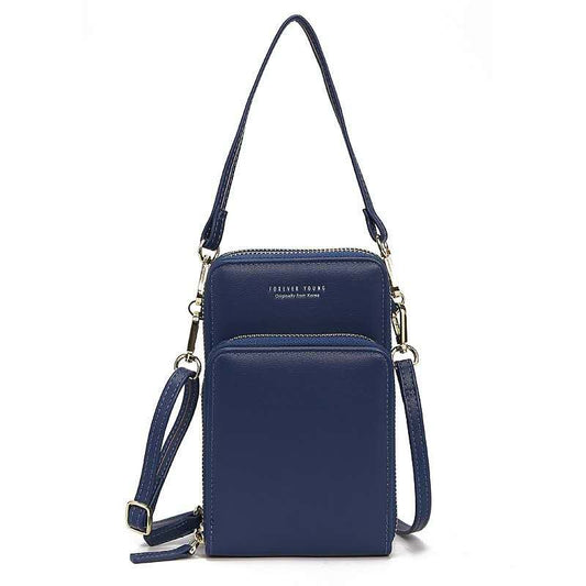 Crossbody Cellphone Bag For Women blue