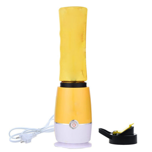 Electric Hand Blender Smoothie Maker Bullet Juicer - Yellow