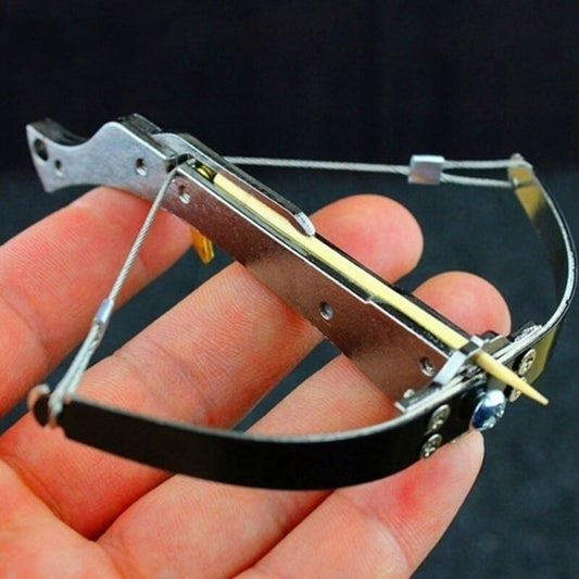 Mini Toothpick Crossbow Launcher